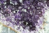 Amethyst Crystal Geode - Uruguay #50203-4